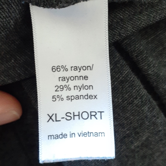 Maurice's Women's Stone Grey Full Length Everyday Leggings - Size XL Short - Picture 6 of 7